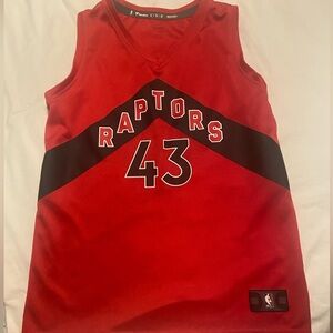 Red Raptors Kids Basketball Jersey - Pascal Siakam 43